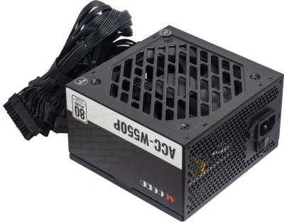 Блок питания Accord ATX 550W ACC-W550P 80+ white (20+4pin) APFC 120mm fan 6xSATA RTL