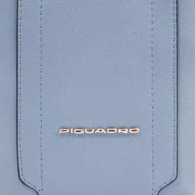 Сумка для телефона Piquadro Circle AC6835W92R/AZ3 голубая натур.кожа
