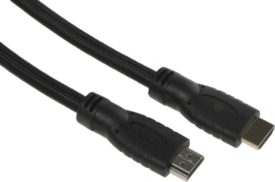 Кабель аудио-видео Cactus CS-HDMI.2-10 HDMI (m)/HDMI (m) 10м. позолоч.конт. черный