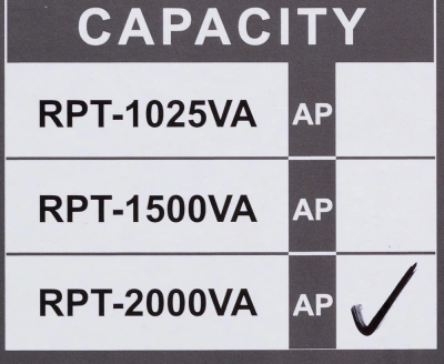 Источник бесперебойного питания Powercom Raptor RPT-2000AP LCD 1200Вт 2000ВА черный