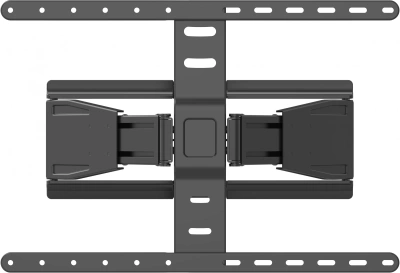 Кронштейн для телевизора Hyundai SL-F1 черный 43"-90" макс.50кг настенный поворотно-выдвижной и наклонный