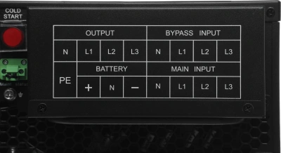 Источник бесперебойного питания Ippon Intatum RT 40K 40000Вт 40000ВА черный