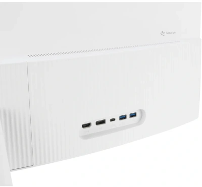 Монитор Asus 34" VU34WCIP-W белый VA LED 21:9 HDMI M/M матовая HAS 300cd 178гр/178гр 3440x1440 100Hz DP 2K USB 5.6кг