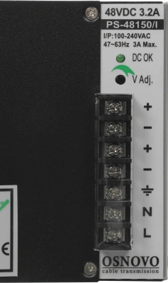 Блок питания AC/DC Osnovo PS-48150/I 45В 53В 150Вт