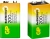 Аккумулятор GP 20R8H 9V Крона 9V NiMH 200mAh (1шт)
