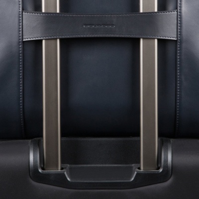 Сумка мужская Piquadro Urban CA1592UB00/GRN с отделением для ноутбука 14" серая/черная натур.кожа