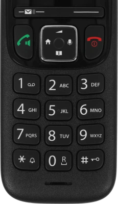 Трубка доп. Dect Gigaset AS690HX черный для AS690