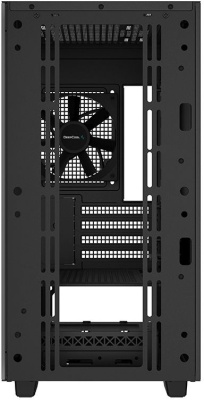 Корпус Deepcool CH370 черный без БП mATX 7x120mm 4x140mm 2xUSB3.0 audio bott PSU