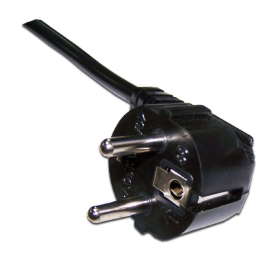 Шнур питания Lanmaster LAN-PP13/SHA-2.0-BK C13-Schuko проводник.:3x0.75мм2 2м 220В 10А черный