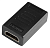 Адаптер аудио-видео Buro HDMI (f)/HDMI (f) позолоч.конт. черный (BHP-ADP-HDMI-2.0)