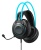 Наушники с микрофоном A4Tech Fstyler FH200U серый/синий 2м накладные USB оголовье (FH200U BLUE)