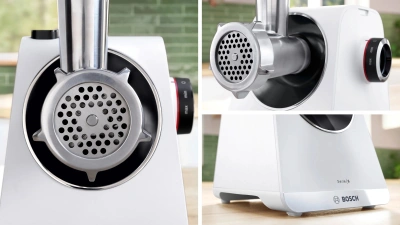 Мясорубка Bosch MFWS609W 2100Вт белый/черный