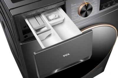 Стиральная машина TCL W-P210W класс: A+++ загр.фронтальная макс.:10кг серый инвертор