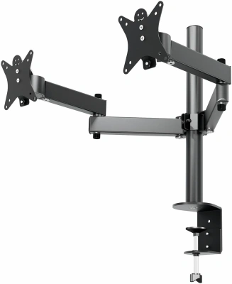 Кронштейн для мониторов Holder MDS-SU203-B черный 13"-32" макс.8кг настольный поворот и наклон верт.перемещ.