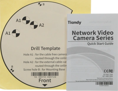 Камера видеонаблюдения IP Tiandy Lite TC-C35KS I3/E/Y/2.8/V4.0 2.8-2.8мм цв. корп.:белый