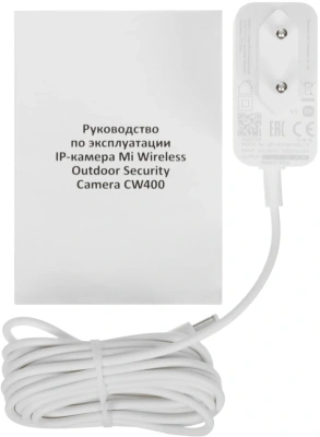 Камера видеонаблюдения IP Xiaomi CW400 EU Wi-Fi 2.8-2.8мм цв. корп.:белый/черный (BHR7624GL)