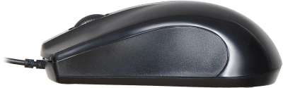Мышь Оклик 185M черный оптическая 1200dpi USB для ноутбука 3but (945606)