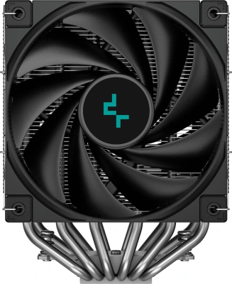 Устройство охлаждения(кулер) Deepcool AK620 Soc-AM5/AM4/1200/1700/1851 черный 4-pin 11-28dB Al+Cu 260W 1456gr Ret (R-AK620-BKNNMT-G)