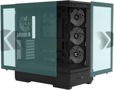 Корпус Zalman P50 черный без БП ATX 10x120mm 5x140mm 2xUSB3.0 audio bott PSU