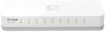 Коммутатор D-Link DES-1008C DES-1008C/F6/E 8x100Мбит/с неуправляемый