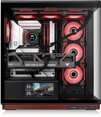 Корпус Thermaltake Stage 500 TG ARGB черный без БП ATX 3x120mm 4x140mm 2xUSB3.0 audio bott PSU