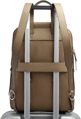 Рюкзак женский Piquadro Lyra CA4576W92T/M коричневый нейлон/натур.кожа