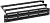 Патч-панель ITK PP48-2UC5EU-D05-1 19" 2U 48xRJ45 кат.5E UTP