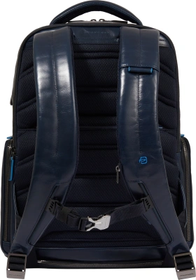 Рюкзак мужской Piquadro Blue Square CA6592B2BM/BLU2 темно-синий натур.кожа