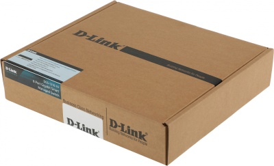 Коммутатор D-Link DGS-1210-10/F1A 8x1Гбит/с 2SFP управляемый