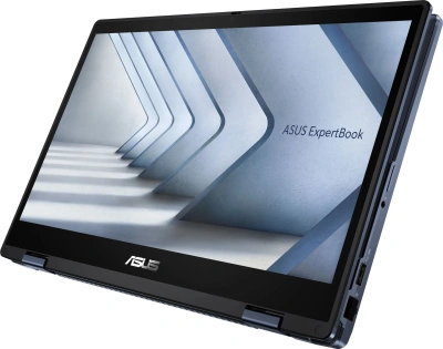 Ноутбук Asus Expertbook B3 Flip B3402FVA-I716512B7D Core 7 150U 16Gb SSD512Gb Intel UHD Graphics 14" IPS Touch FHD (1920x1080) без ОС black WiFi BT Cam (90NX07N1-M02MD0)