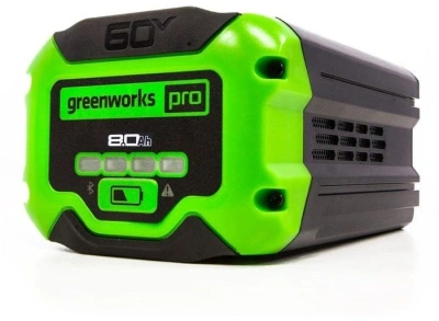 Батарея аккумуляторная Greenworks G60B8 60В 8Ач Li-Ion (2954507)