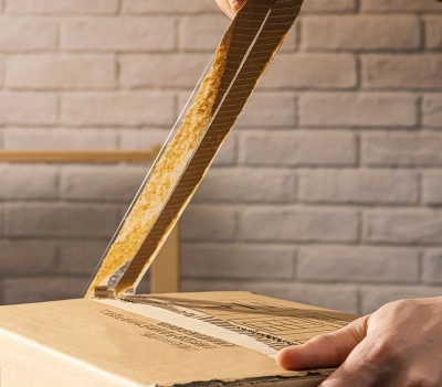 Клейкая лента канцелярская Deli EA698 прозрачная шир.48мм дл.50м 48мкр