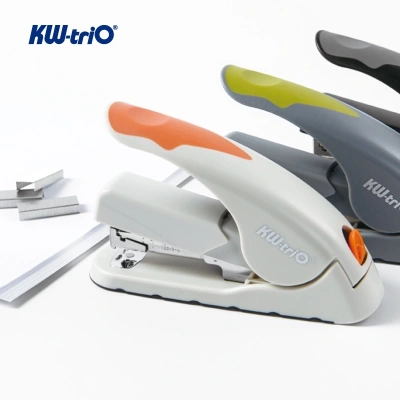 Степлер настольный Kw-Trio 5818 Soft-Touch 24/6 24/8 26/6 26/8 (40листов) снижение усилия ассорти 210скоб