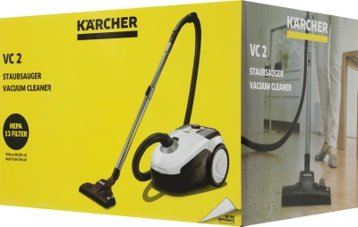 Пылесос Karcher VC 2 (ERP) 700Вт белый/черный