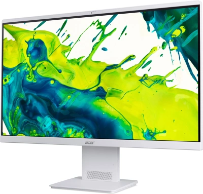 Моноблок Acer Aspire S27B-UGMTL-H 27" Full HD Core Ultra 7 155H (1.4) 16Gb SSD512Gb Arc graphics Eshell GbitEth WiFi BT 90W клавиатура мышь Cam белый 1920x1080