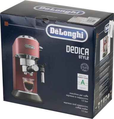 Кофеварка рожковая Delonghi EC685.R 1350Вт красный