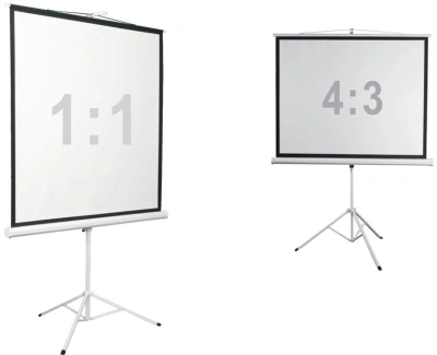 Экран на треноге Digis 135" 248x250см Kontur-D DSKD-1108 1:1 напольный рулонный белый