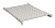 Полка стационарная ITK FS35-600PI-R 1U нагр.:100кг. 19" 600мм серый