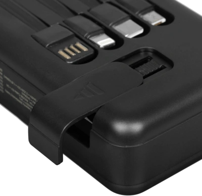 Мобильный аккумулятор Tecno Pocket L201Q 20000mAh QC3.0/PD 22.5W 3A USB-A/2xUSB-C черный (L201Q)