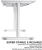 Стол для компьютера Eureka ERK-IOD-60W-V4 столешница ЛДСП белый Стол для компьютера Eureka ERK-IOD-60W-V4 столешница ЛДСП белый
