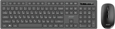 Клавиатура + мышь Acer OCC503 клав:черный мышь:черный USB беспроводная slim Multimedia (ZL.ACC11.00K)