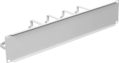 Кабельный органайзер горизонтальный ЦМО ГКО-2-6 односторонний кольца 2U шир.:19" глуб.:85мм