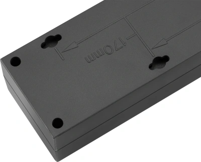 Сетевой фильтр Buro 600SE-16-3-B 3м (6 розеток) черный (коробка)