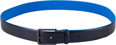 Набор подарочный мужской Piquadro Blue Square CUBOX15B2R/N ремень/чехол для кредитных карт 125х3.5см черный натур.кожа
