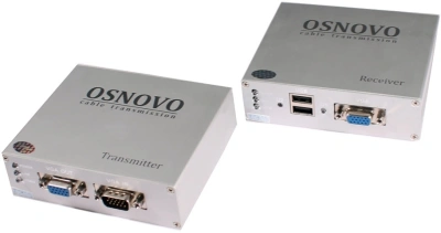 Переключатель KVM Osnovo TA-VKM/3+RA-VKM/3 (ver.2) 1xPC port