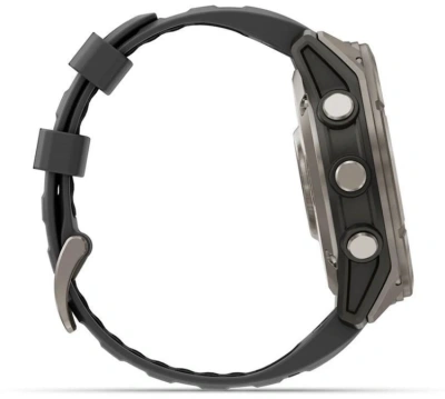 Смарт-часы Garmin Fenix 8 Pro 51мм 1.4" AMOLED корп.серебристый рем.желтый разм.брасл.:127-225мм (010-03199-11)
