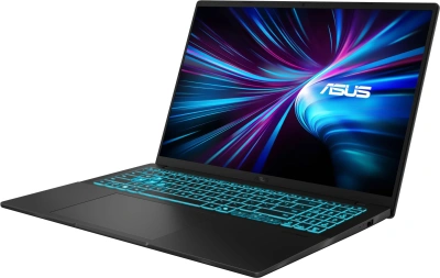 Ноутбук Asus V16 V3607VM-RP067 Core 5 210H 32Gb SSD512Gb NVIDIA GeForce RTX 5060 8Gb 16" IPS WUXGA (1920x1200) без ОС black WiFi BT Cam (90NB16K1-M005N0)