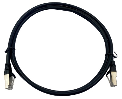 Патч-корд Buro BU-7-1.5M STP 4 пары cat.7 CCA molded 1.5м черный RJ-45 (m)-RJ-45 (m)
