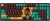 Клавиатура A4Tech AT98 Renegade черный/зеленый USB for gamer LED (AT98) кабель 1.8м