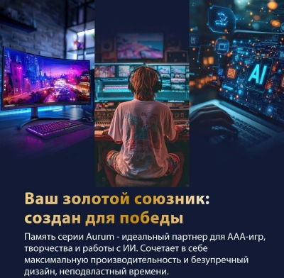 Память DDR5 2x32GB 6000MHz Patriot VXA564G6030K Viper Xtreme 5 Aurum RTL Gaming PC5-48000 CL30 DIMM UDIMM 288-pin 1.35В dual rank с радиатором Ret